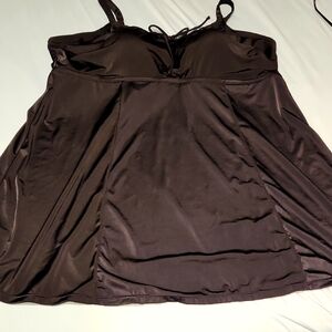 Black Swim Dress. Size 3X